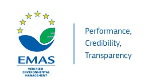 Logo EMAS - Certificazione ambientale europea